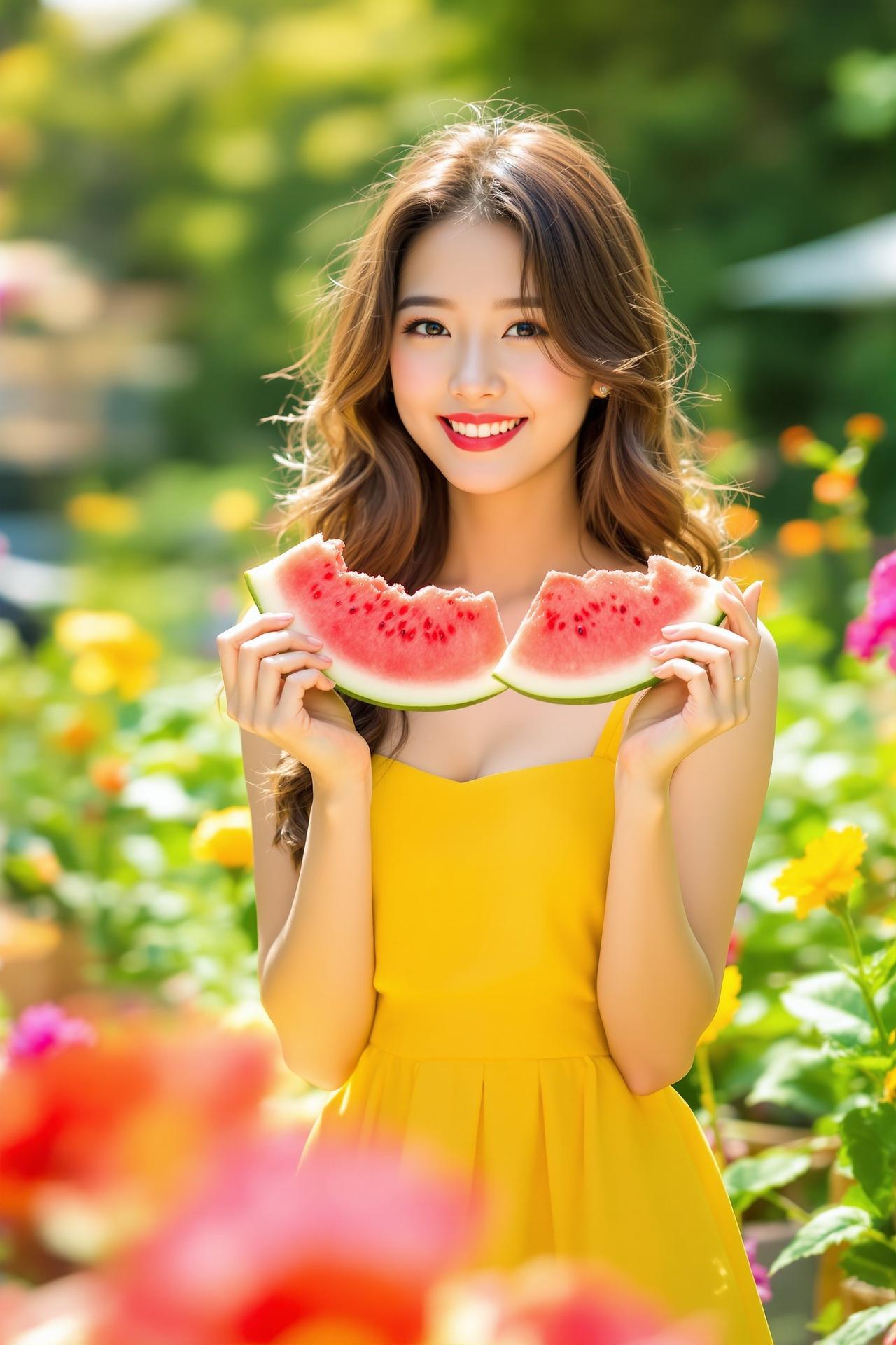 吃瓜福利-甜蜜夏日-甜美风写真作品